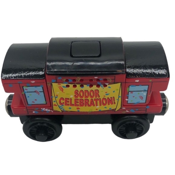 Thomas & Friends Wooden Railway Sodor Celebration Caboose - Picture 3 of 3